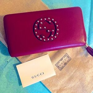 Gucci Soho Zipper Long Wallet ❤️❤️❤️